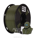 333Print PETG Dark Olive 3 кг — Темно-оливковий філамент/пластик для 3D-друку - Зображення 2