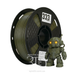 333Print PETG Dark Olive — Темно-оливковий філамент/пластик для 3D-друку 1.75 мм 1 кг - Зображення 2
