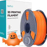 SUNLU PLA Glow In The Dark Cyber Orange - Помаранчевий, що світиться у темряві пластик/філамент для 3D-принтера 1.75 мм 1 кг