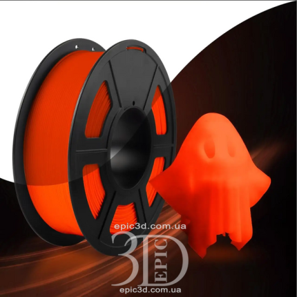 SUNLU PLA Glow In The Dark Red – Червоний, що світиться у темряві пластик/філамент для 3D-принтера 1.75 мм 1 кг