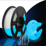 SUNLU PLA Glow In The Dark White to Blue - Білий, що світиться синім у темряві пластик/філамент для 3D-принтера 1.75 мм 1 кг