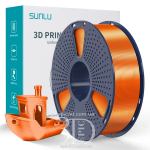 SUNLU Silk PLA+ Orange - Помаранчевий пластик/філамент для 3D-принтера 1.75mm 1кг - Зображення 2
