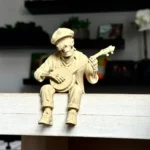 3D-фігурка «Склет-Музикант з бонжо» (PLA)