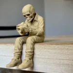 3D-фігурка «Склет-Фотограф» (PLA)