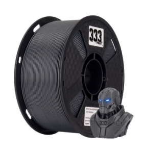 333Print PETG Аnthracite 3 кг —  Антрацит філамент/пластик для 3D-друку