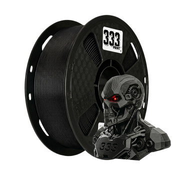 333Print PETG-CF Carbon Fiber Чорний 1.75 мм 1 кг