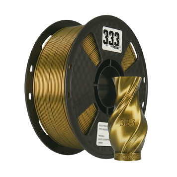 333Print Silk PLA Bronze Gold - Шовковий PLA золота бронза пластик для 3Д принтера 1кг