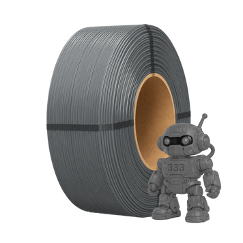 Refill 333Print PETG Dark Grey — Темно Сірий філамент/пластик для 3D-друку 1.75 мм 1 кг